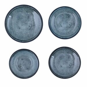 24dílná sada porcelánového nádobí v modré barvě Kutahya Mulio