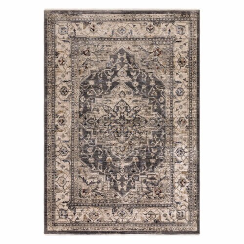 Antracitový koberec 200x290 cm Sovereign – Asiatic Carpets