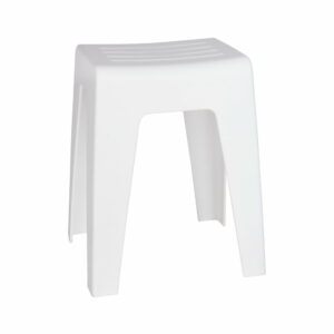 Bílá stolička Wenko Kumba