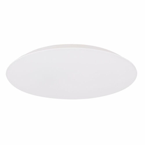 Bílé LED stropní svítidlo se skleněným stínidlem ø 28 cm Mega – Candellux Lighting