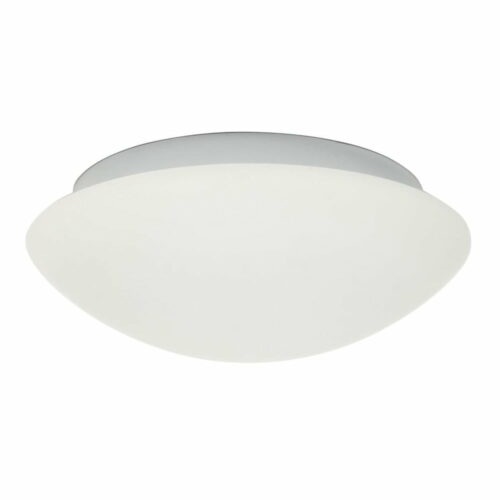 Bílé stropní svítidlo se skleněným stínidlem ø 28 cm Nina – Candellux Lighting