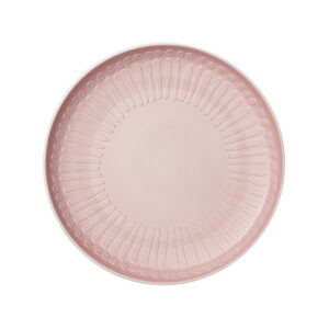 Bílo-růžový porcelánový talíř Villeroy & Boch Blossom