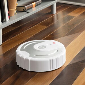 Bílý robotický čistič podlah InnovaGoods Floor Cleaner