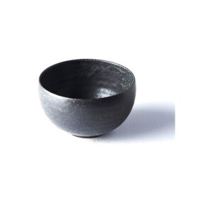 Černá malá keramická miska MIJ BB, ø 13 cm