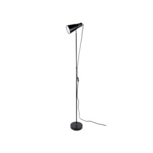 Černá stojací lampa Leitmotiv Mini Cone