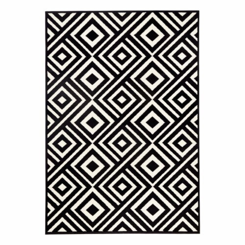 Černo-bílý koberec Zala Living Art