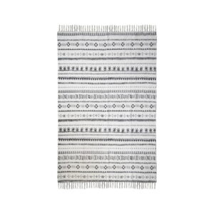 Černobílý bavlněný koberec HSM collection Colorful Living Manio