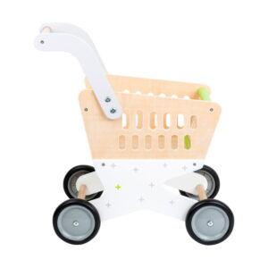 Dětský dřevěný nákupní vozík Legler Shopping