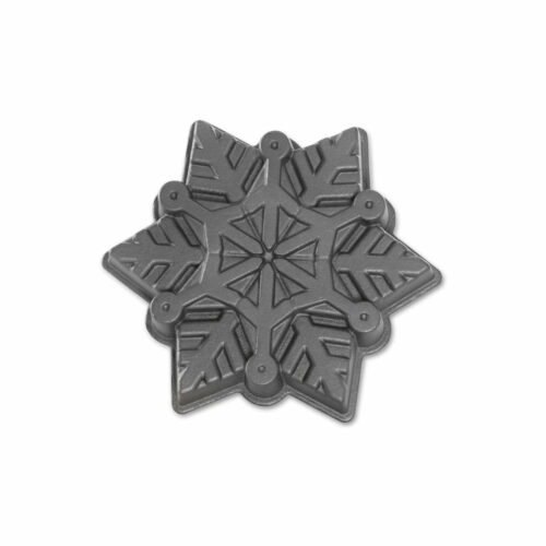Forma na pečení ve stříbrné barvě Nordic Ware Snowflake