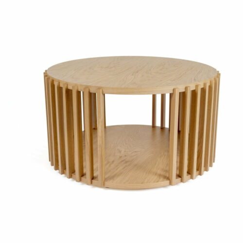 Konferenční stolek z dubového dřeva Woodman Drum