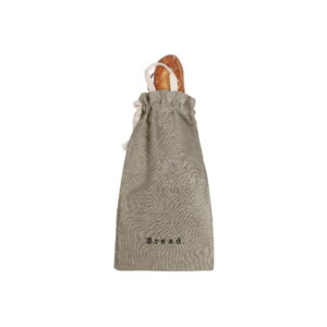 Látkový vak na chléb s příměsí lnu Linen Couture Bag Grey