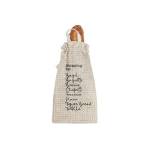 Látkový vak na chléb s příměsí lnu Linen Couture Bag Shopping