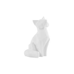 Matně bílá soška PT LIVING Origami Fox