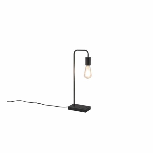 Matně černá stolní lampa (výška 51 cm) Milla – Trio