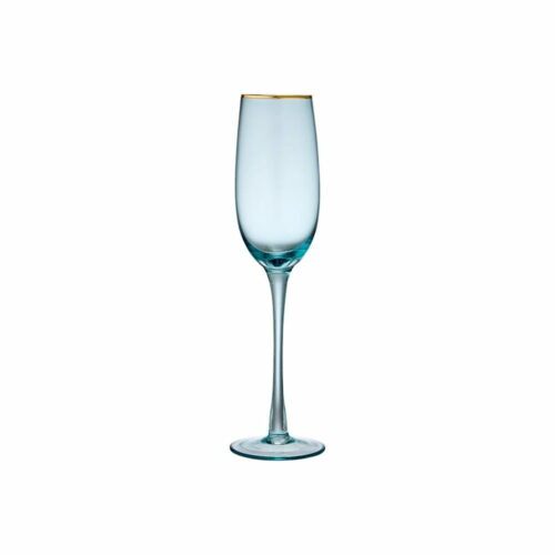 Modrá sklenice na šampaňské Ladelle Chloe