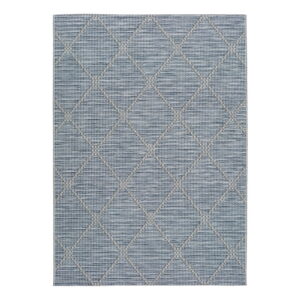 Modrý venkovní koberec Universal Cork