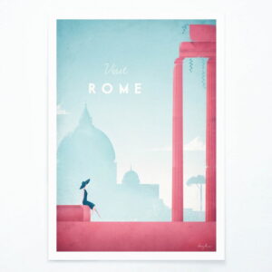 Plakát Travelposter Rome