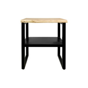 Příruční stolek s poličkou z akáciového dřeva HSM collection SoHo