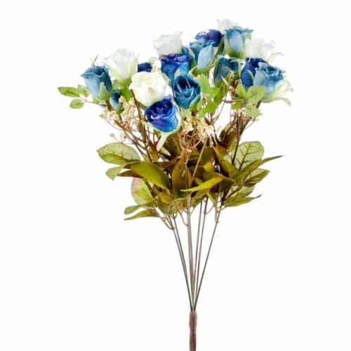 Pugét umělých modrých růží The Mia Fiorina