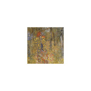 Reprodukce obrazu Gustav Klimt - Farm Garden With Crucifix