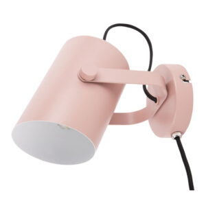 Růžová nástěnná lampa Leitmotiv Snazzy