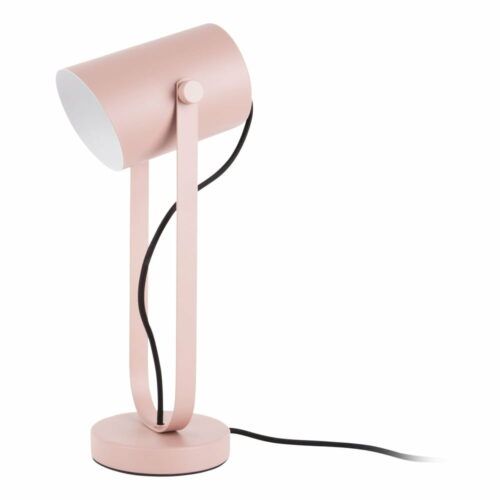 Růžová stolní lampa Leitmotiv Snazzy