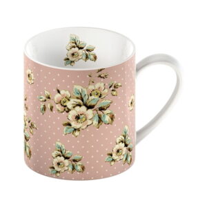 Růžový porcelánový hrnek Creative Tops Cottage Flower