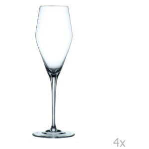 Sada 4 sklenek z křišťálového skla Nachtmann ViNova Glass Champagne