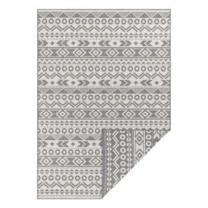 Šedo-bílý venkovní koberec Ragami Roma