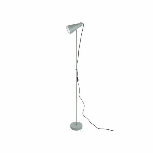 Šedozelená stojací lampa Leitmotiv Mini Cone