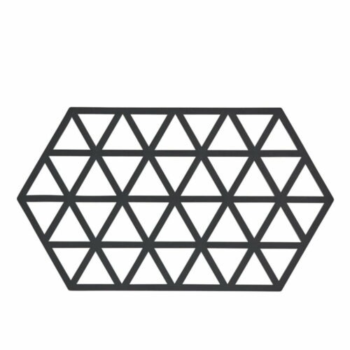 Silikonová podložka pod hrnec 24x14 cm Triangles - Zone