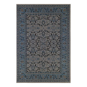 Tmavě modrý venkovní koberec Bougari Konya