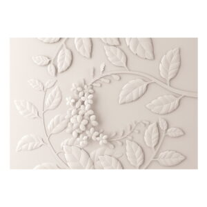 Velkoformátová tapeta Artgeist Cream Paper Flowers