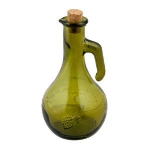Zelená láhev na ocet z recyklovaného skla Ego Dekor Di Vino