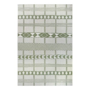 Zeleno-béžový venkovní koberec Ragami Madrid