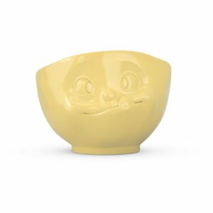 Žlutá porcelánová mlsná miska 58products