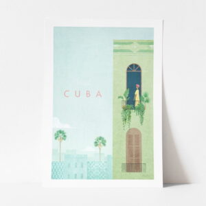 Plakát Travelposter Cuba
