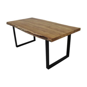 Jídelní stůl s deskou z neopracovaného akátového dřeva HSM collection SoHo