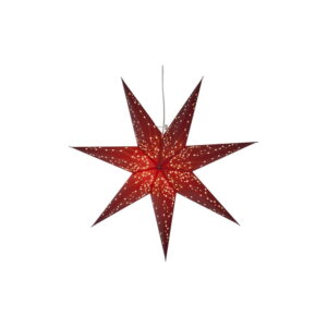 Červená svítící hvězda Star Trading Paperstar Galaxy
