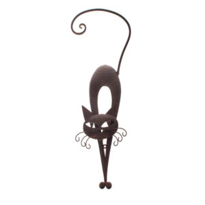 Kovová nástěnná dekorace Dakls Cat
