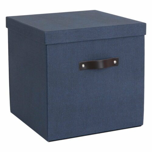 Modrá úložná krabice Bigso Box of Sweden Logan