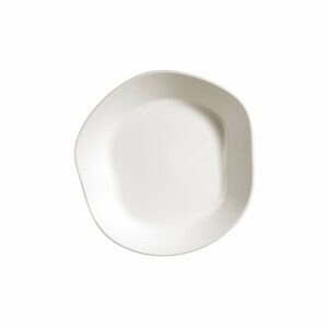 Sada 2 bílých talířů Kütahya Porselen Basic