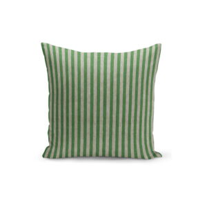 Zeleno-béžový povlak na polštář Kate Louise Stripes