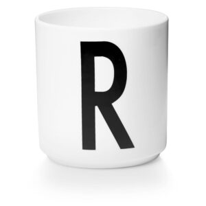 Bílý porcelánový hrnek Design Letters Personal R