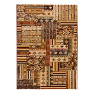 Hnědý koberec Universal Turan Lidia, 115 x 160 cm
