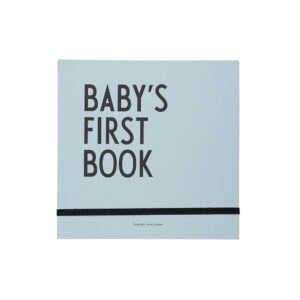Modrá dětská vzpomínková knížka Design Letters Baby