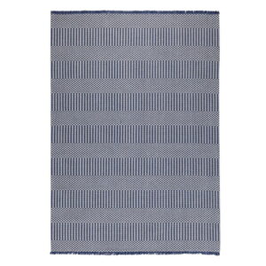 Modrý bavlněný koberec Oyo home Casa, 150 x 220 cm