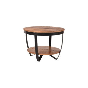 Odkládací stolek s deskou z mangového dřeva LABEL51 Rondo, ⌀ 60 cm