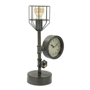 Stolní lampa s hodinami Mauro Ferretti Industry Clock