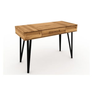 Toaletní stolek z dubového dřeva 120x53 cm Golo - The Beds